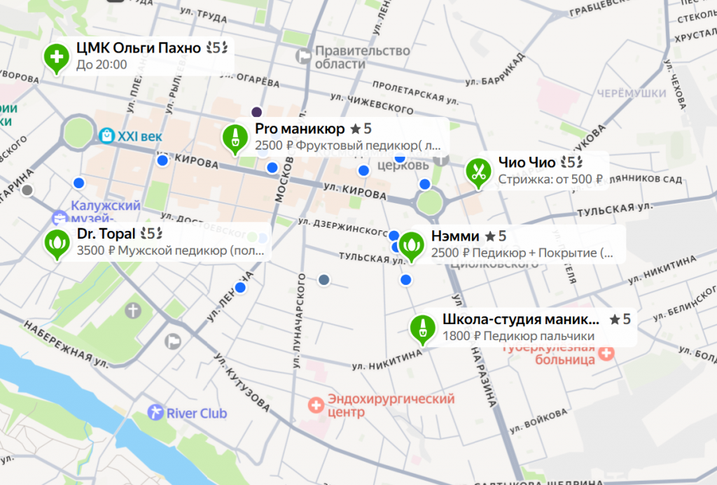 Конкуренция на картах ногтевые студии Конкуренция на картах ногтевые студии