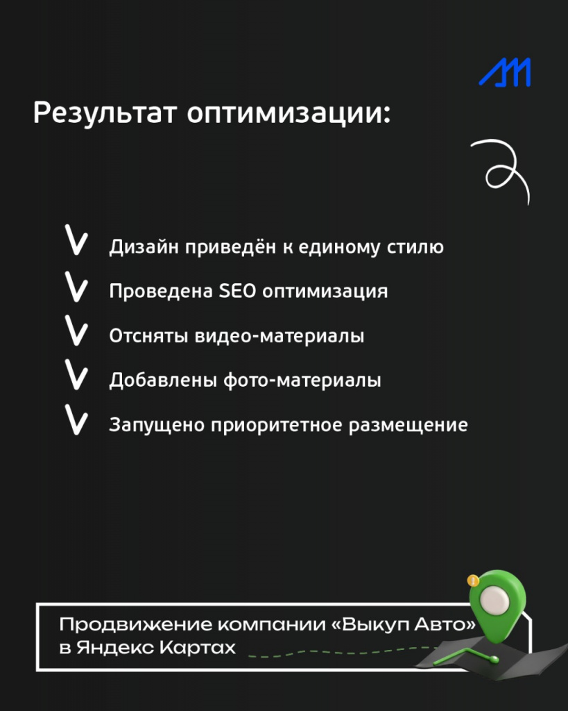 Как оптимизировать карточку в яндекс картах